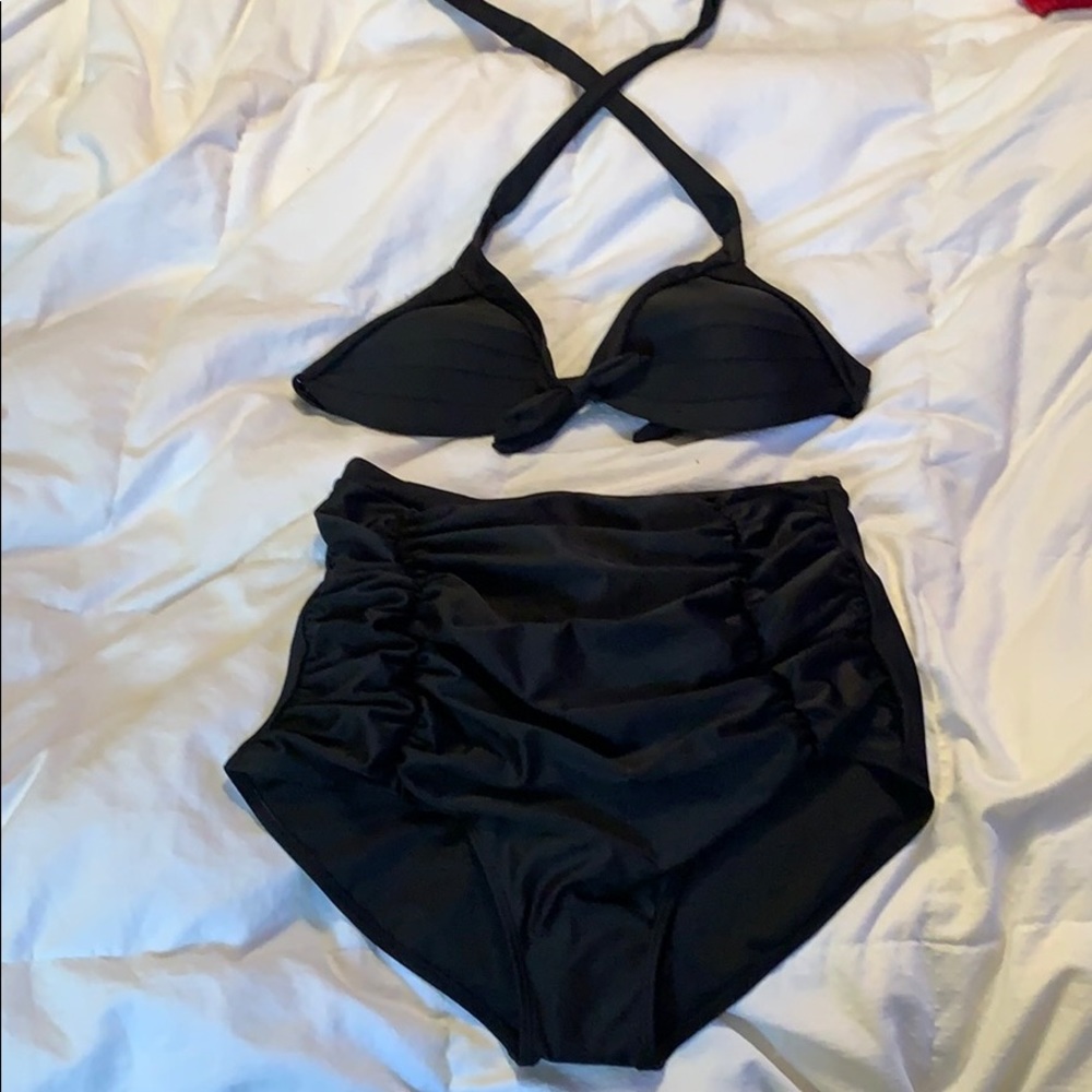 Plus size Black Bikini